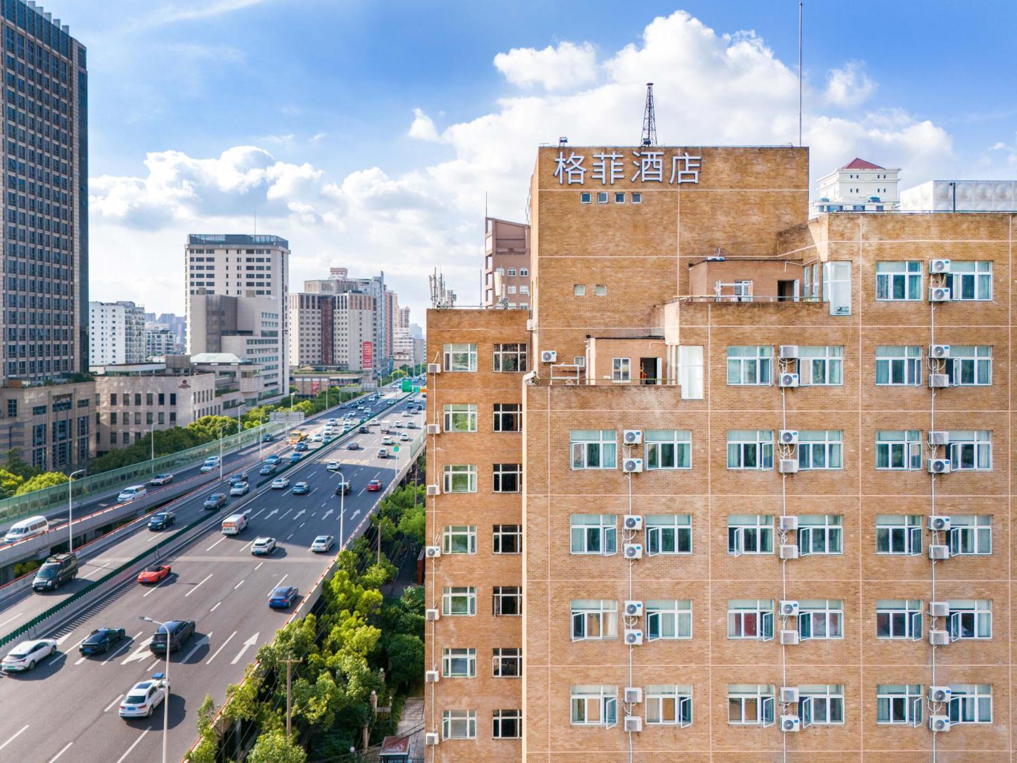 Vx Hotel Shanghai Yixian Road Dabaishu Luaran gambar