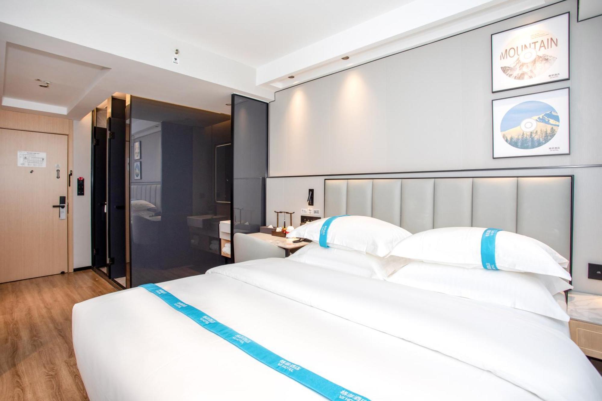 Vx Hotel Shanghai Yixian Road Dabaishu Luaran gambar